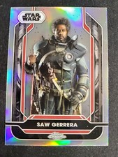 2024 Topps Chrome Star Wars Costco Super Box Saw Gerrera REFRACTOR 18 Card