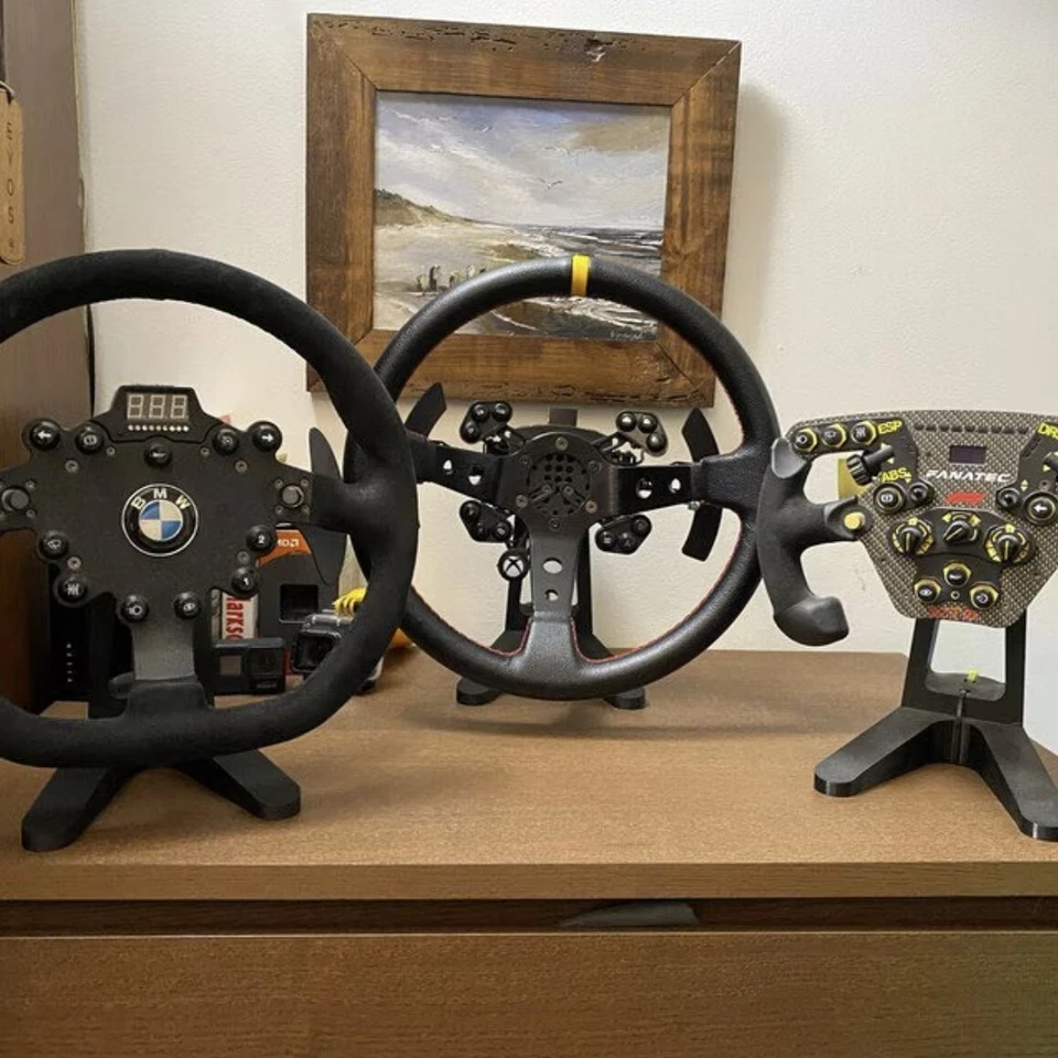 Fanatec QR2 Steer Wheel Stand Black with screws - SimRacing accessorie - Fanatec - Image 2 of 4