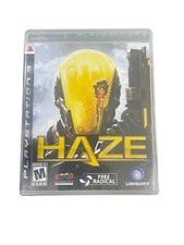 Haze (Sony PlayStation 3, 2008) CIB W/ Manual Works Disc is MINT* new Not Sealed