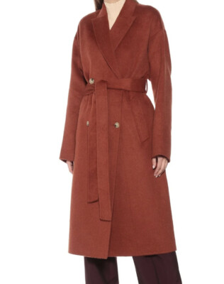 Acne Studios Belted Coat 36 Oversized Wool Alpaca 