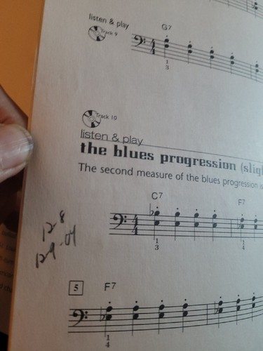 Listen and Play BLUES Keyboard: Book NO CD Konowitz, Bert, Paperback, Used B1 - Picture 12 of 12