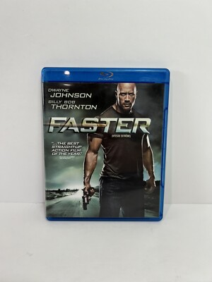 Faster (Blu-ray Disc, 2011) Great Condition - Region A