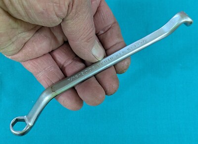 PROTO # 2008 Brake Bleeder 6pt. Box End Wrench Deep Offset 7/16'' x 3/8''
