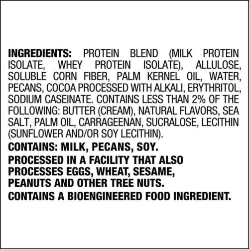 Crispy Protein Bar Chocolate Caramel Pecan Gluten Free 15g Protein 4 Count Snack - Picture 12 of 12
