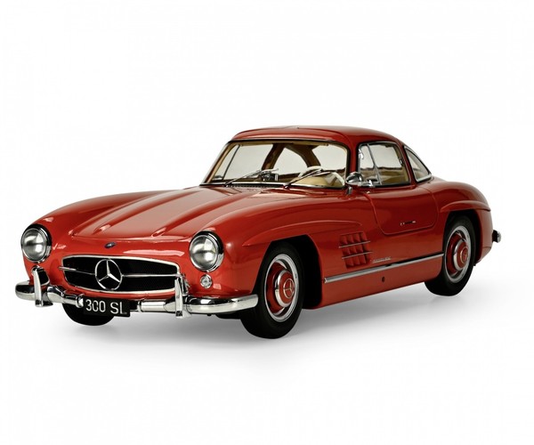 1:8 Ixo Mercedes 300 Sl Rot 520010114 Die Cast Super Modell-image