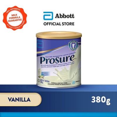 8 X Abbott Pro Sure Milk (High Protein, Prebiotic & EPA) 380g Express Shipp