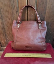 American Leather Feedbag Style Handbag