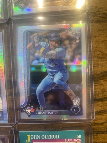 2025 Topps Chrome - Toronto Blue Jays Sepia Wave RC X-Refractor’s (16) SSP👀💎 - Picture 14 of 19