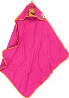 Playshoes Unisex Kinder Frottee-Kapuzentuch Die Maus 340040, 18 - Pink, 75X75Cm