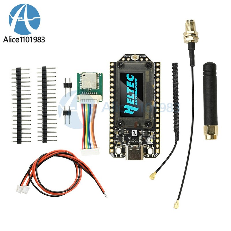 Heltec V4 OLED LoRa 32 Development Board GPS ESP32 SX1262 WiFi BLE Large Antenna
