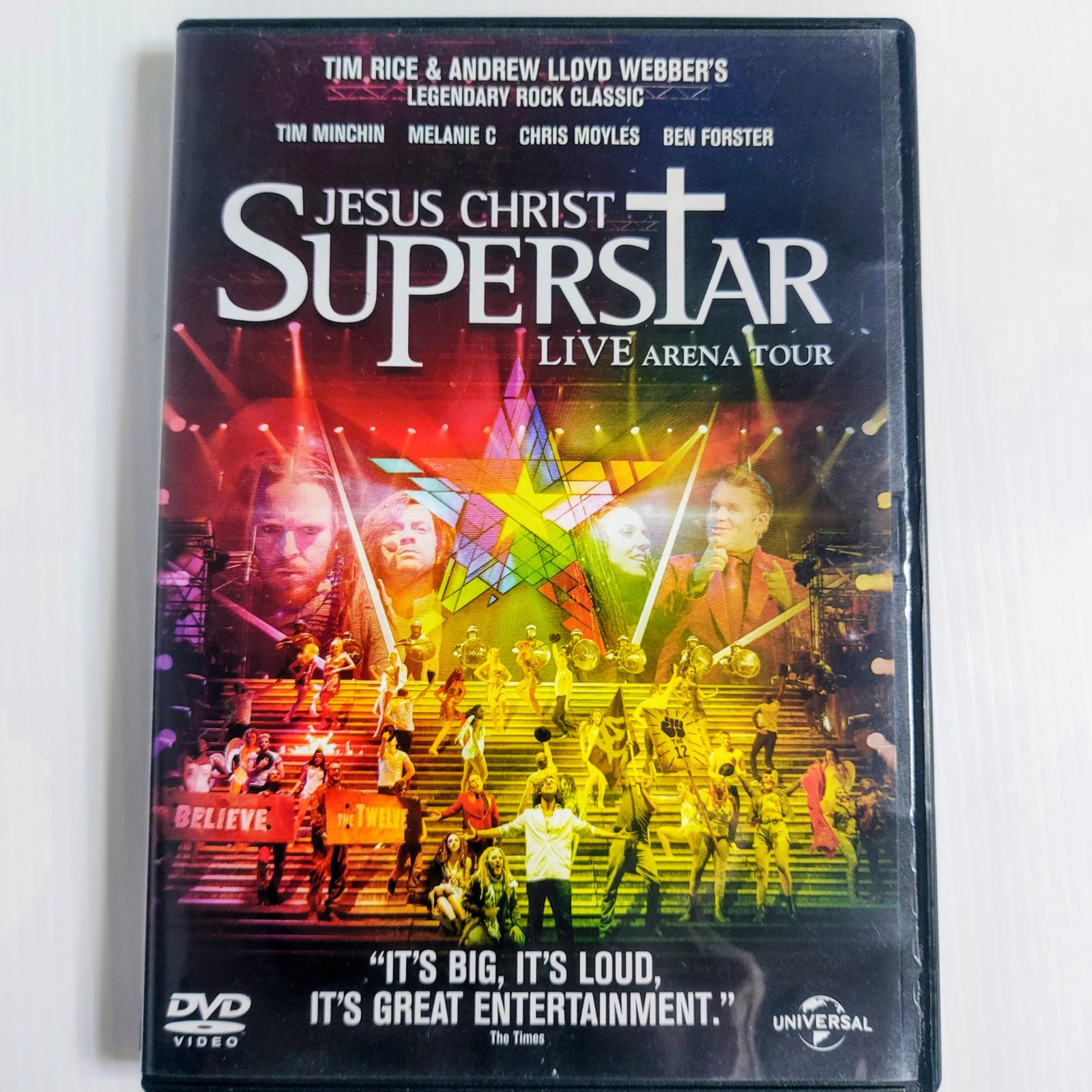 Jesus Christ Superstar Live Arena Tour DVD Rock Opera Tim Minchin Melanie C