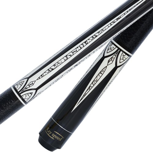 Pool Cue Stick Low Deflection Shaft Billiard with Hard 19 oz, White - Picture 2 of 6