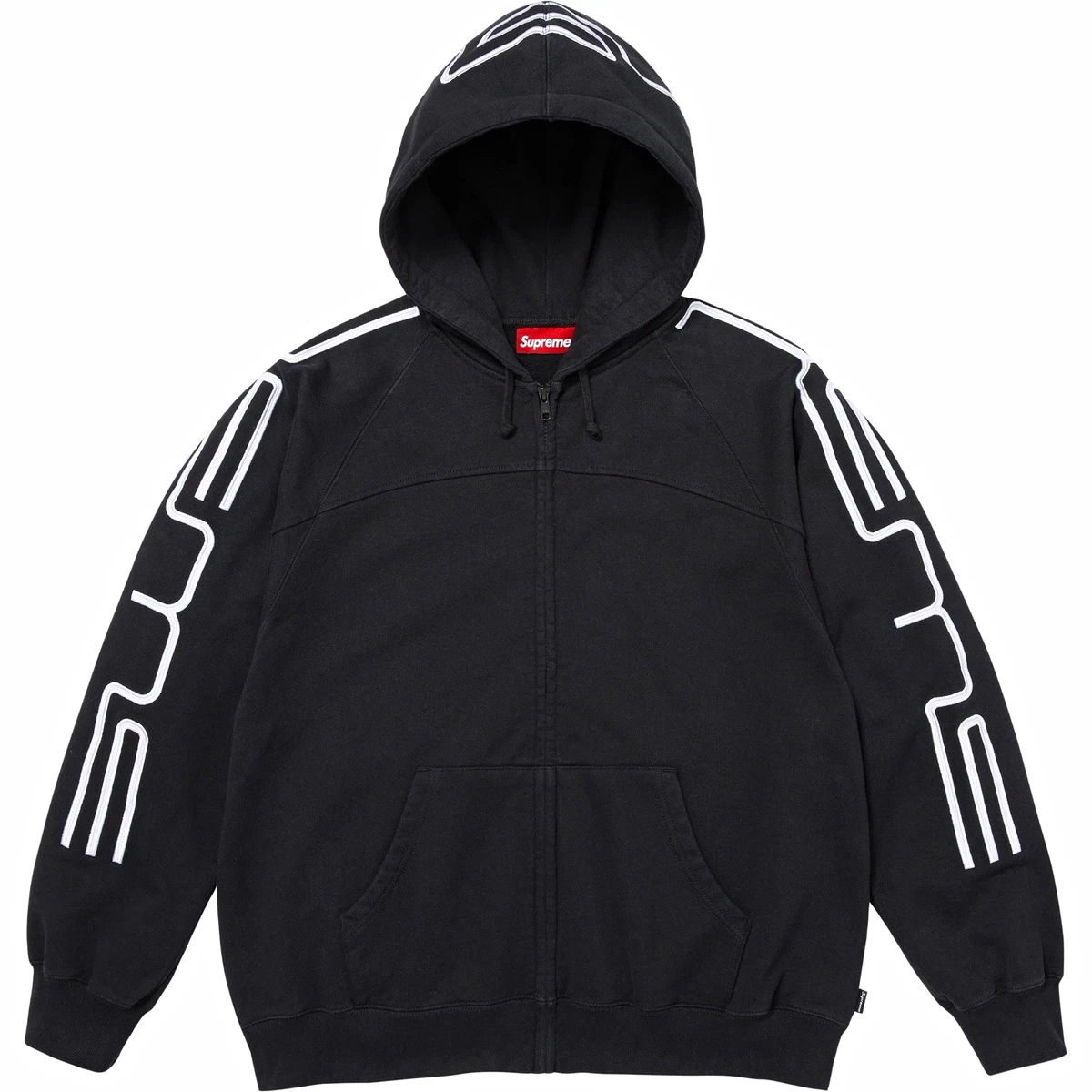 Supreme Regular Size Full Zip Hoodies & Sweatshirts for Men for