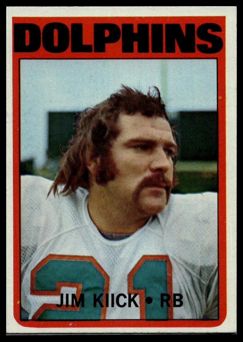 1972 Topps #9 Jim Kiick
