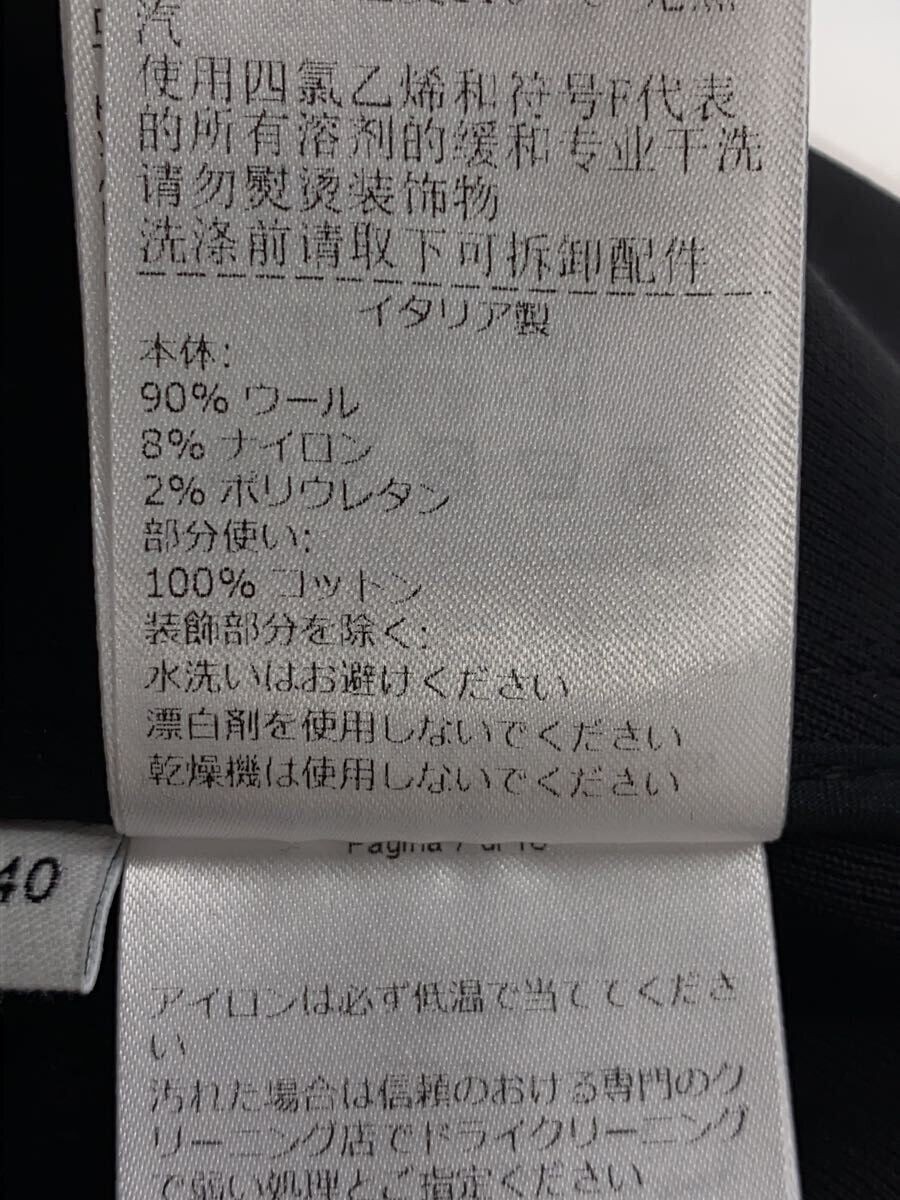 ALTRA BOTTEGA VENETA ALTRO PUNTO ARGENTO GIACCA MILITARE 40 LANA NERO 672054