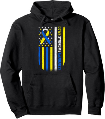 World Down Syndrome Day Down Awareness T21 Unisex Hooded Sweatshirt