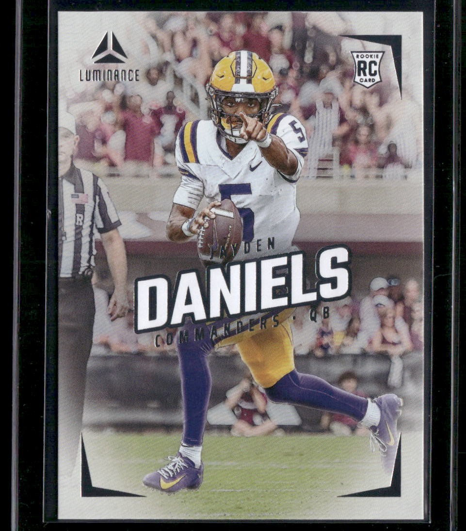 2024 Panini Luminance Jayden Daniels #102 Rookie