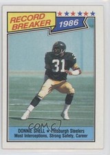 1987 Topps Record Breaker Donnie Shell #7 HOF 1o0