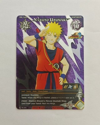 Naruto Uzumaki x Goku - Promo Card Ninja Storm 3 - PR-095 - ENG - PRINT ERROR