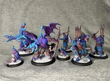 Warmachine and Hordes Legion of Everblight Legion Built and Painted