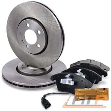 BREMSSCHEIBEN BELÜFTET Ø288 + BREMSBELÄGE VORNE FÜR AUDI A1 8X