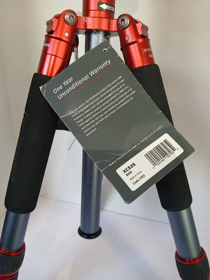 Promaster XC525 Professional XC series Tripod Legs Pink & Black - Image 3 of 4
