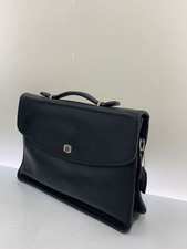 COACH Coach Briefcase Leather Black 5265 from Japan