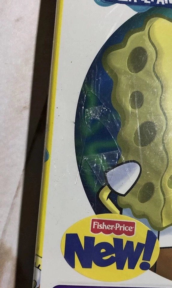Vintage FP Fisher Price iXL SpongeBob SquarePants Learning Game Software NEW - Image 2 of 3