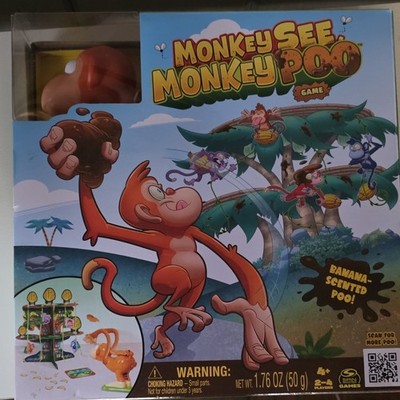 Spin Master Monkey See Monkey Poo Game Banana Scented Poo 1.76 oz