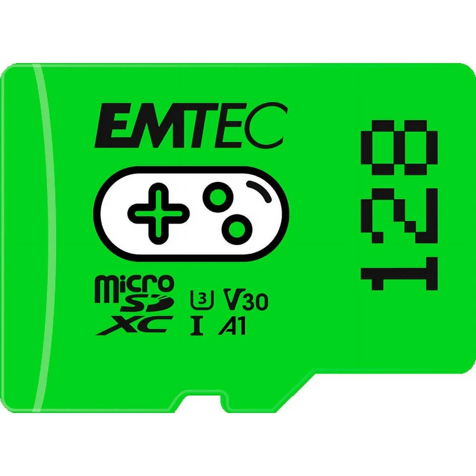 EMTEC Gaming Micro SD Card, MicroSDXC Memory Card for 128GB, Green - Image 3 of 3