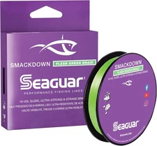Seaguar Smackdown High Visibility Braided Line 300yd