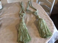 Chunky Curtain Tie Backs With Tassles