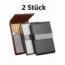 Unisex Zigarettenetui Lederoptik für 7 Filterzigaretten Zigarettenbox Etui Box