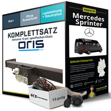 Für MERCEDES Sprinter Bus Anhängerkupplung starr +eSatz 13pol 06- NEU Für MERCEDES Sprinter Bus Anhängerkupplung starr +eSatz 13pol 06- NEU