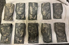 US Military Molle II DOUBLE Magazine Pouch 2 Mag USED - Qty 10