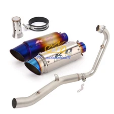 For Lifan KP-Mini 150 2015-2025 Motorcycle Full Exhaust Muffler Tips Header Pipe