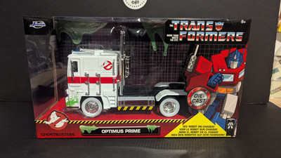 Jada Toys - 1:24 - Transformers X Ghostbusters - OPTIMUS PRIME - Die-Cast 