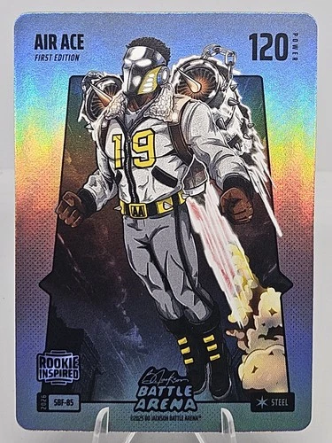 Bo Jackson Battle Arena Ace Bailey Air Ace Silver Battlefoil #SBF-85
