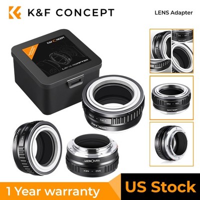 K&F CONCEPT M42-NEX Lens Mount Adapter M42 to NEX   Copper Adapter