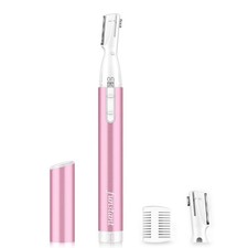 Upgraded Eyebrow Trimmer, Precision Electric Eyebrow Razor for Women Battery-...