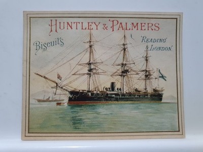 1900 Huntley & Palmers Kekse, Kriegsschiffe der Nationen, Postkartengröße (5) (Zigarette 12)
