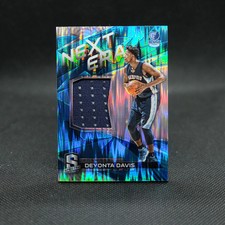 2016-17 Deyonta Davis Spectra Next Era Neon Blue Rookie Card /99