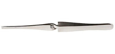 Excel Tools Stainless Steel Tweezers 4-1/2in Pointed Self Closing, Carded 30413