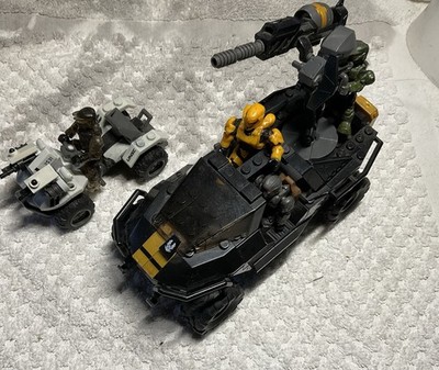 Mega Bloks Halo UNSC Attack Gausshog Building Set CNG66 With Mongoose