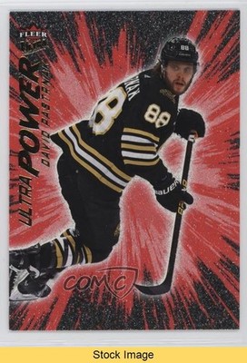 2024-25 Upper Deck Fleer Ultra Power Red David Pastrnak #UP23OF30 READ 0hc9