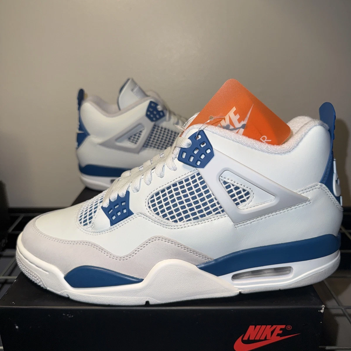 Jordan 4 Blue for Sale - Authenticity Guaranteed - eBay