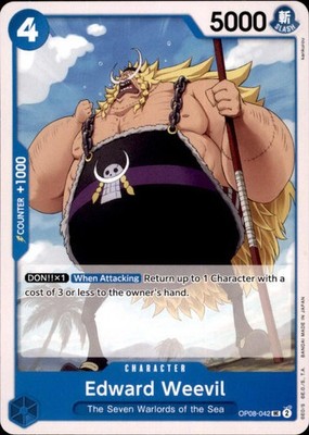 One Piece Edward Weevil OP08-042 Engl. Uncommon (6228)