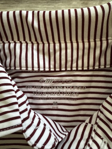 Boys Vineyard Vines On-The-Go Sankaty Polo Shirt OTG Performance Youth Medium - Picture 3 of 8
