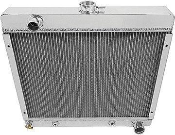 1970-72 Dart Duster Valiant Small Block V8 Champion Aluminum Radiator 3-Row