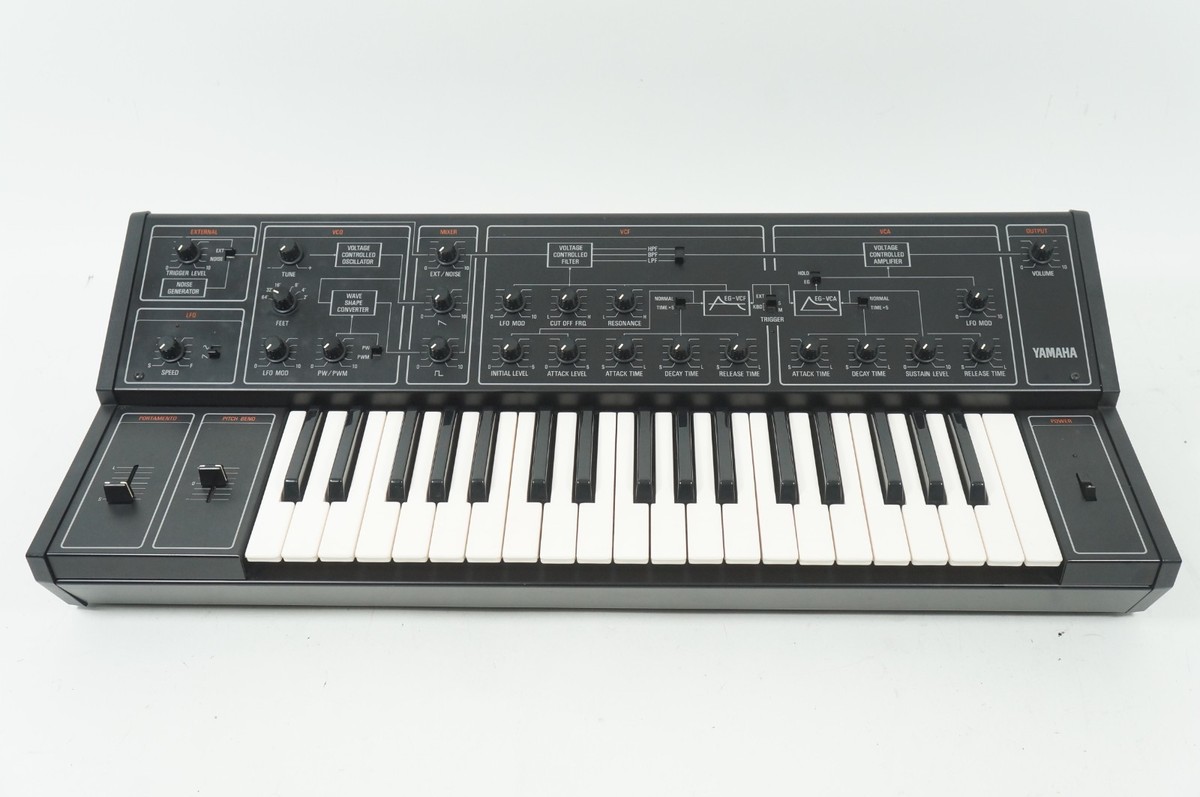 美品 YAMAHA CS-10 シンセサイザー 希少 レア 純正ケース付 Yamaha CS10 vintage analog monophonic synthesizer for sale